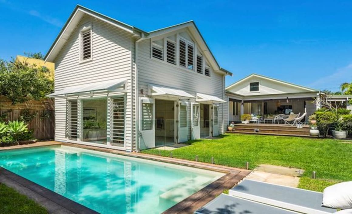 Sandy Point Beach house in Palm Beach listed